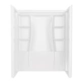 2- Delta Classic 500 Shower Surrounds White