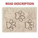 Home Dynamix Pooch Door Mat 21x30 Beige/Brown