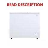 43.94 in. 10 cu. ft. Chest Freezer White