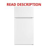 (DAMAGED) 30 in. Freezer Refrigerator, 18.1 cu ft