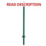 Everbilt 1 x 2-1/4 x 7 ft Green Steel U Post