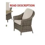 (2) Outdoor Patio Chairs (BOX 1 OF 4)