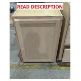 21" x 12-5/8" x 30" Unfinished Wall Cabinet