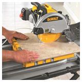 DEWALT 10-in 15-Amp Wet Tile Table Saw