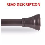 72" Aluminum Tension Rod, Oil Rubbed Bronze