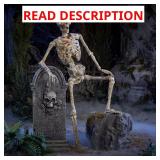 5 ft Ultra Posable Rotting Corpse Decor