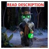 3.5 FT Wicked Woods Animated LED Plague Rat