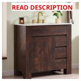 T4TREAM 36" Bathroom Vanity with Sink