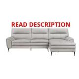 Homelegance 2-Seater Left Side Sofa 8577GY-2L