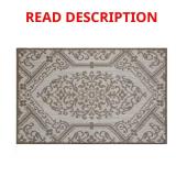 (4) Cafe Jardin Kitchen Mat, 23.6x35.4 in