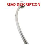 NeverRust 50 72 in Aluminum Curtain Rod Chrome