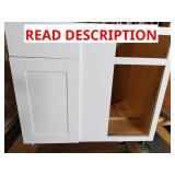 36" cupboard , damaged