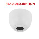 Matte White Ceiling Fan Slope Mount Kit 45