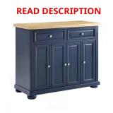 Madison Navy Kitchen Island