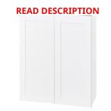 Avondale Shaker Alpine White Wall Cabinet