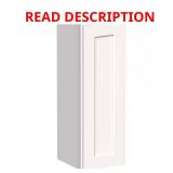 HDF RTAS Wall Cabinet, White, 1 Door