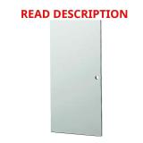36 in. x 80 in. Gray Fire Door Slab