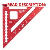 Milwaukee 7.25 in. Aluminum Rafter Square