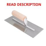1/4 in. x 3/16 in. Tiger Tooth V-Notch Trowel