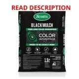 Earthgro 1.5 cu. ft. Black Mulch Shredded