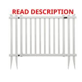 Zippity Baskenridge Vinyl Fence Gate Kit