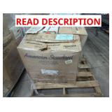 Assorted American Standard Toilets,** 3 X BID **