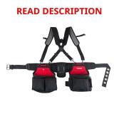 Contractors 2-Bag Tool Belt