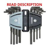 Husky Long Arm Hex Set, SAE/MM (26-Piece)