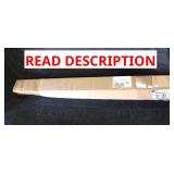 Blackout cellular shade, shadow white, 37 x 48