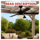 Gazebo IV 52" Indoor/Outdoor Mount Fan