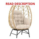 Patio Wicker Egg Lounge Chair