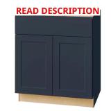 Avondale Ink Blue Kitchen Cabinet