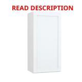 Courtland 18x12x36 WHT Shaker Wall Cabinet