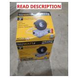 3" led black round gumball canless down nlight