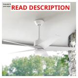 Hampton Bay Mena 54" LED Ceiling Fan