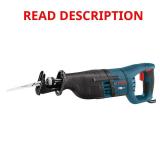Factory Recond Corded Reciprocating Saw Bag
