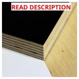 Black Phenolic Baltic Birch Plywood 12x24