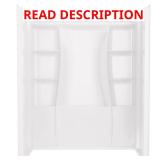Delta Classic 500 Shower Wall Set White