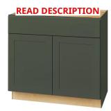 Avondale 36x24 Plywood Shaker Base Fern Green