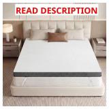 3 in Extra Firm Gel Foam Topper, Full Size