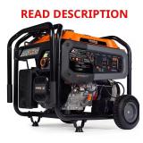 Tri-Fuel Portable Generator with Start