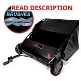 Tow-Behind Lawn Sweeper with Brushes