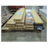 Skid Assorted Vinyl Plank Flooring