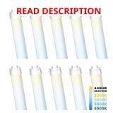Feit 18W 4ft G13 LED Tube 10-pack (2)