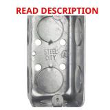 (1 Case) 4 in. 2-1/8 in. Handy Box