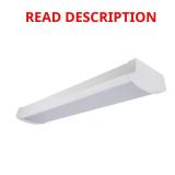 Case of 48 in. Integrated LED White Wraplight 400