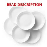 Winter Frost White Dinner Plates (6-Pack)