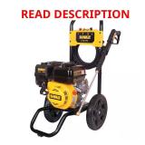 3100 PSI 2.3 GPM Gas Pressure Washer 163cc
