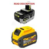 Salvage Battery Lot (DeWalt FlexVolt 6Ah Battery