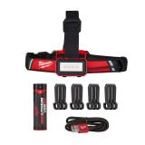 Milwaukee 600 lm LED Head Lamp Black/Red, ** MISS
